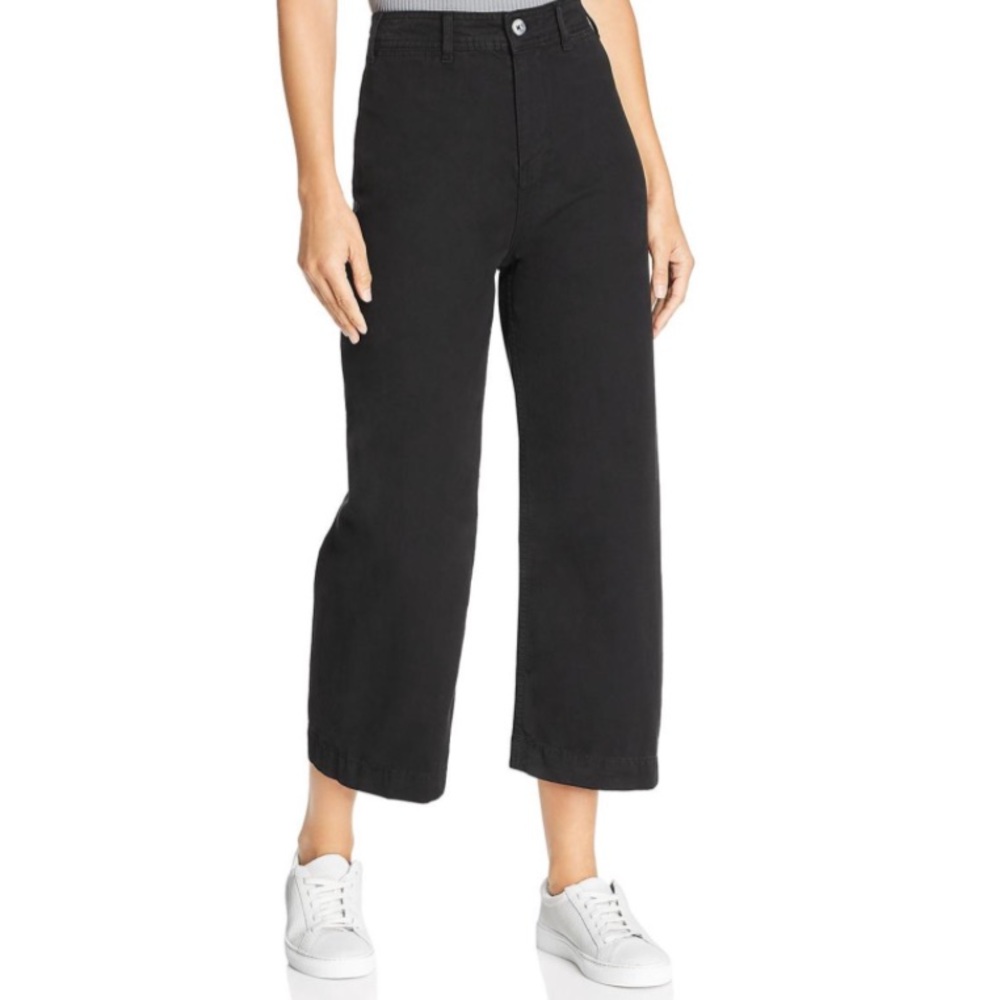 Free people we the free 29 wide leg black jeans